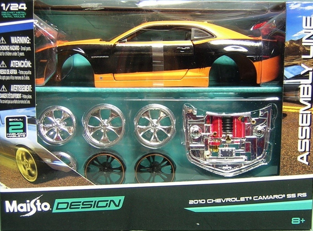 Maisto Chevrolet Camaro Rs 2010 Police 1:24 Model Araba S/E Beyaz