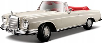 Maisto, model kolekcjonerski Mercedes 280Se Cabrio 1967 Beż 1/18 - Maisto