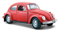 Maisto, model kolekcjonerski Volkswagen Beetle Czerwony 1/24