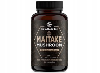 Maitake - (Żagwica listkowata) 10:1 Ekstrakt 60 kapsułek || Solve Labs - Solve Labs