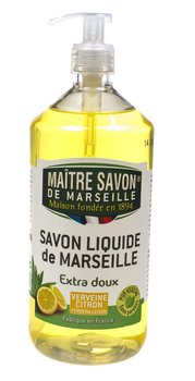 Maitre Savon De Marseille, mydło marsylskie w płynie cytrynowe, 1000 ml - Maitre Savon De Marseille