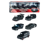 Majorette Black Edition 5-Pack 1:64 Samochód Nowy Metalowy Model