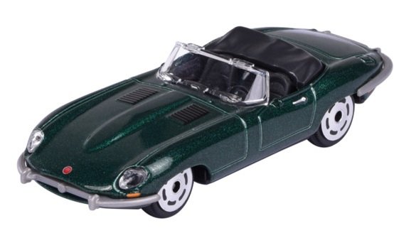 MAJORETTE JAGUAR E-TYPE ZIELONY 291B-1 1:57 - Majorette