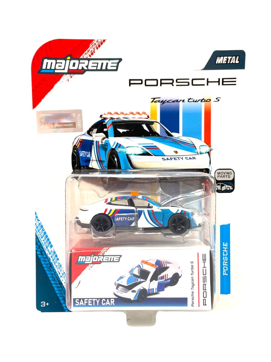 Série Complète Majorette Porsche Edition Deluxe 2024 – 6 Voitures Miniatures 1/64, Collection