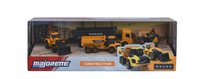 Majorette Volvo pojazdy budowlane, 4 pak