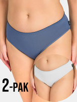 Majtki bawełniane 2-pak XL wielokolorowy