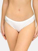 Majtki cięte laserowo XL ecru