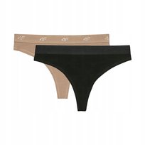 Majtki damskie stringi 4F F031 2-pak multikolor 4FWMM00UPTSF031 90S XS XS 4F
