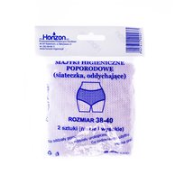 Majtki higieniczne, poporodowe, rozmiar 38-40, 2 sztuki