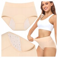MAJTKI MENSTRUACYJNE Bawełniane Damskie Wysokim Stanem Nieprzeciekające 3Xl MAWE