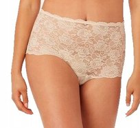 Majtki wysokie koronkowe Intimissimi koronka beżowe cieliste 6/XXL Inna marka