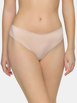 Majtki z koronką beżowy L