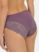 Majtki z koronką L fioletowy