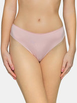 Majtki z koronką różowy M