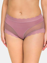 Majtki z siateczką XL fioletowy