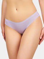 Majtki ze średnim stanem S fioletowy