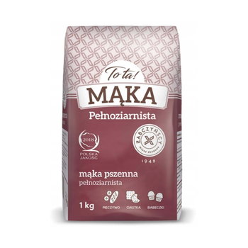 Mąka pszenna pełnoziarnista 1kg To ta Mąka - Inna marka