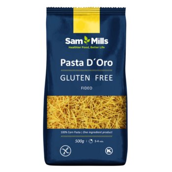 Makaron kukurydziany nitki bezglutenowy 500 g - Sam Mills - SAM MILLS