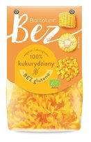 Makaron (Kukurydziany) Świderki Bezglutenowy Bio 250 G - Bartolini BARTOLINI