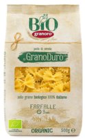 Makaron Z Pszenicy Durum Farfalle Bio 500 G - Granoro GRANORO