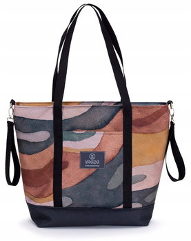 MAKASZKA Torba Shopper Bag Duża Rainbow Mountain - Makaszka