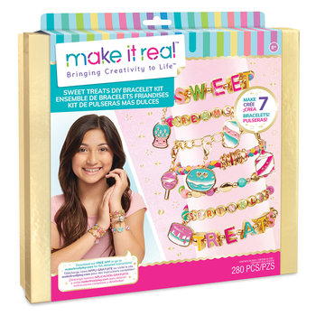 Make it real, Bransoletki Sweet Treat DIY, zestaw kreatywny - Make It Real