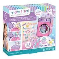 MAKE IT REAL ZestawPurrrfect Wash n Bead, zabawka kreatywna Make It Real