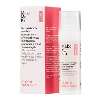Make Me Bio, Bloom Your Skin, Krem do twarzy niwelujący przebarwienia , z formułą Pro-Age zapobiegający powstawaniu zmian starzeniowych, 30ml - Make Me BIO
