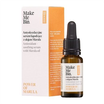 Make Me Bio - POWER OF MARULA - Antyoksydacyjne serum łagodzące z olejem Marula, 15 ml - Make Me BIO