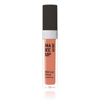 Make Up Factory, Mat Lip Fluid, błyszczyk do ust 26 Nude Apricot, 6,5 ml - Make Up Factory