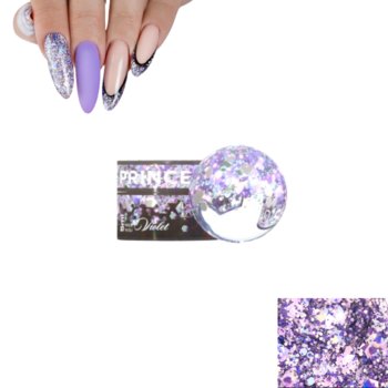 Makear, Princess Gel Violet PG04 żel do zdobień princess nails fioletowy - MAKEAR