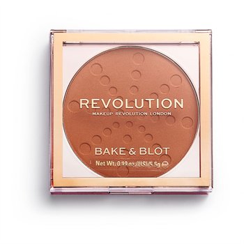Makeup Revolution, Bake & Blot, prasowany puder Orange, 5,5 g - Makeup Revolution