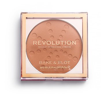 Makeup Revolution, Bake & Blot, prasowany puder Peach, 5,5 g - Makeup Revolution