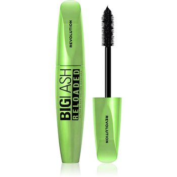 Makeup Revolution Big Lash Reloaded tusz do rzęs dodający objętości, extra czarny odcień Ultra Black 8 ml - Makeup Revolution