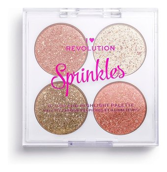 Makeup Revolution, Blush & Sprinkles, paleta różów do twarzy Confertti Cookie - Makeup Revolution
