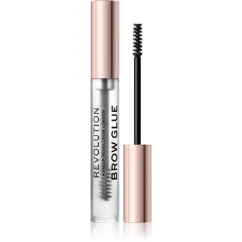 Makeup Revolution, Brow Glue przezroczysty żel utrwalający do brwi 3 ml - Makeup Revolution