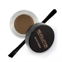 Makeup Revolution, Brow Pomade, pomada do brwi Medium Brown, 2,5 g