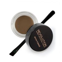 Makeup Revolution, Brow Pomade, pomada do brwi Soft Brown, 2,5 g