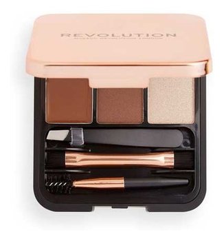 Makeup Revolution, Brow Sculpt Kit, zestaw do maikajżu brwi Medium - Makeup Revolution