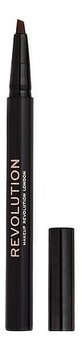 Makeup Revolution, Bushy Brow Pen, kredka do brwi w pędzelku 01 Ash Brown - Makeup Revolution