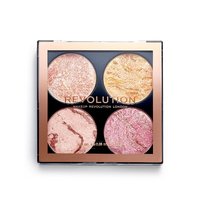 Makeup Revolution, Cheek Kit, paleta do konturowania Fresh Perspective, 4x2,2 g Makeup Revolution