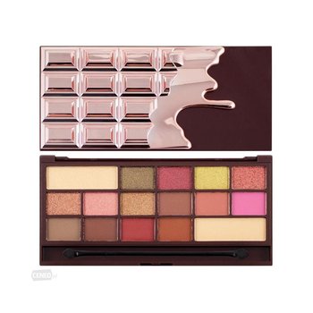 Makeup Revolution, Chocolate, paleta cieni do powiek Rose Gold, 22 g - Makeup Revolution