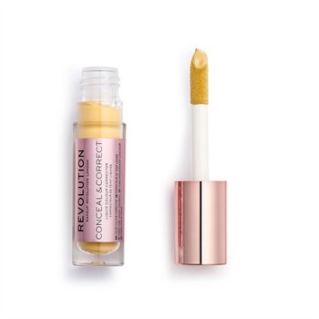 Makeup Revolution, Conceal & Correct, korektor do twarzy Banana Deep - Makeup Revolution