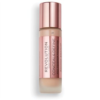 Makeup Revolution, Conceal & Define, podkład F7, 23 ml - Makeup Revolution