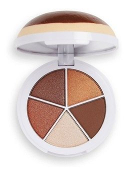 Makeup Revolution, Donuts, paletka cieni Chocolate Custard, 1 szt. - Makeup Revolution