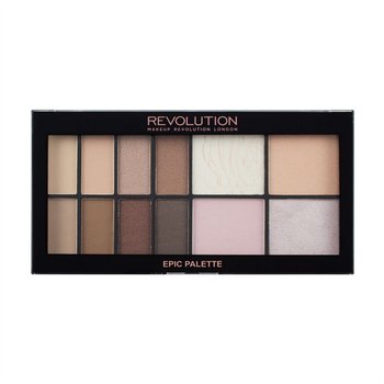 Makeup Revolution, Epic Day Palette, zestaw cieni i rozświetlaczy do makijażu, 20,5 g - Makeup Revolution
