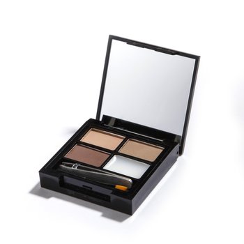 Makeup Revolution, Focus & Fix Brow, paleta cieni do brwi Light Medium, 5,8 g - Makeup Revolution