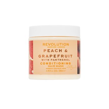 Makeup Revolution, Haircare, Odżywka do włosów Peach & Grapefruit z Pantenolem, 200 ml - Makeup Revolution