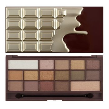 Makeup Revolution, I Heart Makeup Palette, paleta cieni do powiek Chocolate Golden Bar, 22 g - Makeup Revolution