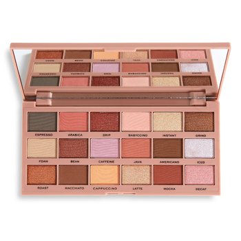 Makeup Revolution, I Heart Revolution Tasty Eyeshadow Palette, Paleta Cieni  Do Powiek Coffee, 22g